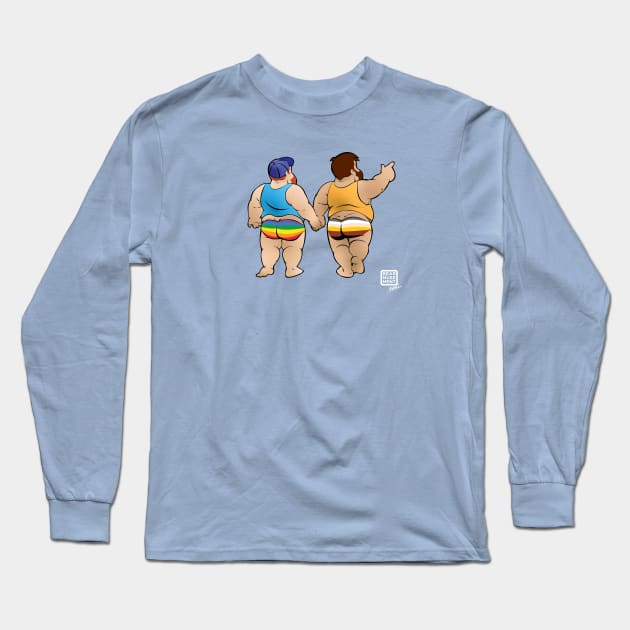 I'll be here to hold your hand Long Sleeve T-Shirt by BEarMUSEMENT